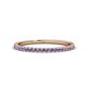 1 - Lara 1.70 mm Iolite Eternity Band 