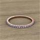 2 - Lara 1.70 mm Iolite Eternity Band 
