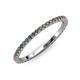 3 - Lara 1.70 mm Lab Created Alexandrite Eternity Band 