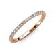 3 - Lara 1.70 mm Diamond Eternity Band 