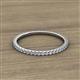 2 - Lara 1.70 mm Lab Grown Diamond Eternity Band 