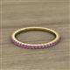 2 - Lara 1.70 mm Amethyst Eternity Band 