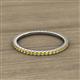 2 - Lara 1.70 mm Citrine Eternity Band 