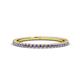 1 - Lara 1.70 mm Iolite Eternity Band 