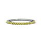 1 - Lara 1.70 mm Yellow Sapphire Eternity Band 