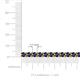 3 - Cliona 4.10 mm Blue Sapphire Eternity Tennis Bracelet 
