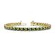 1 - Cliona 4.10 mm Lab Created Alexandrite Eternity Tennis Bracelet 