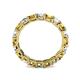 5 - Laida 3.40 mm Citrine and Lab Grown Diamond Eternity Band 