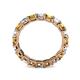 5 - Laida 3.40 mm Citrine and Lab Grown Diamond Eternity Band 