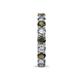 7 - Laida 3.40 mm Lab Created Alexandrite and Lab Grown Diamond Eternity Band 