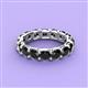 4 - Laida 4.00 mm Black Diamond Eternity Band 