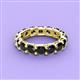 4 - Laida 4.00 mm Black Diamond Eternity Band 