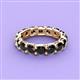 4 - Laida 4.00 mm Black Diamond Eternity Band 
