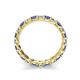 6 - Laida 3.00 mm Iolite and Diamond Eternity Band 