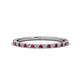 1 - Lara 1.70 mm Ruby and Diamond Eternity Band 
