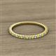 2 - Lara 1.70 mm Yellow and White Diamond Eternity Band 
