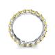 6 - Laida 3.40 mm Yellow Sapphire Eternity Band 