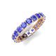 5 - Laida 3.40 mm Tanzanite Eternity Band 