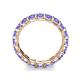 6 - Laida 3.40 mm Tanzanite Eternity Band 