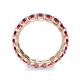 6 - Laida 3.40 mm Pink Tourmaline Eternity Band 