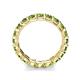 6 - Laida 3.40 mm Peridot Eternity Band 