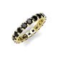 5 - Laida 3.40 mm Black Diamond Eternity Band 