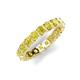 5 - Laida 3.40 mm Yellow Diamond Eternity Band 