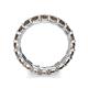6 - Laida 3.40 mm Smoky Quartz Eternity Band 