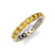 5 - Laida 3.40 mm Citrine Eternity Band 
