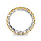 6 - Laida 3.40 mm Citrine Eternity Band 