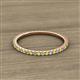 2 - Lara 1.70 mm Yellow Diamond and Lab Grown Diamond Eternity Band 