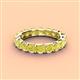 4 - Laida 3.80 mm Yellow Diamond Eternity Band 