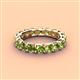 4 - Laida 3.80 mm Peridot Eternity Band 