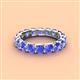 4 - Laida 3.80 mm Tanzanite Eternity Band 