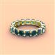4 - Laida 3.80 mm London Blue Topaz Eternity Band 