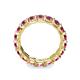 6 - Laida 3.80 mm Pink Tourmaline Eternity Band 