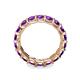 6 - Laida 3.80 mm Amethyst Eternity Band 