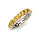 5 - Laida 3.80 mm Citrine Eternity Band 