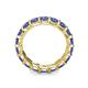 6 - Laida 3.80 mm Iolite Eternity Band 