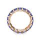 6 - Laida 3.80 mm Iolite Eternity Band 