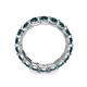 6 - Laida 3.80 mm London Blue Topaz Eternity Band 