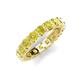 5 - Laida 3.80 mm Yellow Diamond Eternity Band 