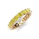 5 - Laida 3.80 mm Yellow Diamond Eternity Band 