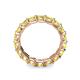6 - Laida 3.80 mm Yellow Diamond Eternity Band 