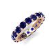 5 - Laida 3.80 mm Blue Sapphire Eternity Band 