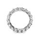 6 - Laida 3.80 mm White Sapphire Eternity Band 