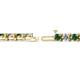 2 - Cliona 4.10 mm Lab Created Alexandrite and Lab Grown Diamond Eternity Tennis Bracelet 