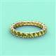 4 - Laida 3.00 mm Peridot Eternity Band 