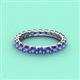4 - Laida 3.00 mm Iolite Eternity Band 