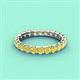 4 - Laida 3.00 mm Yellow Diamond Eternity Band 